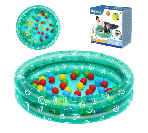 Басейн надувний Bestway 51141 91 х 20 см
