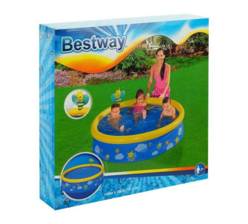 Басейн надувний дитячий Бджілка Bestway 30007 152x38 см Басейн надувний дитячий Бджілка Bestway 30007 152x38 см