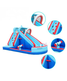 Ігровий майданчик надувний AirMyFun Shark 83046