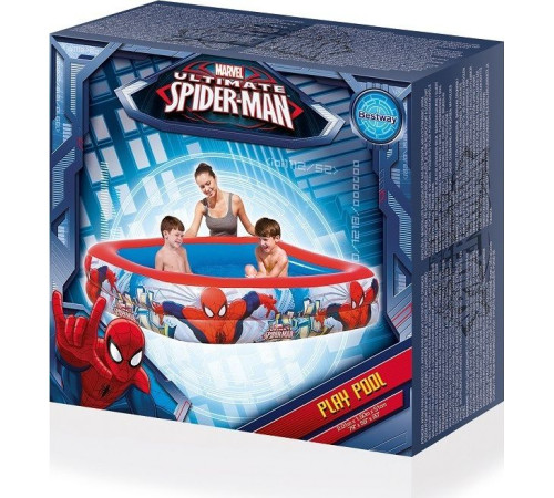 Надувний басейн Bestway Spiderman 201x150см (98011)