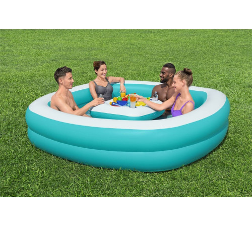 Басейн надувний дитячий Bestway 54446 218x218x48 см