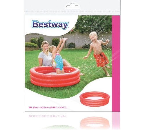 Басейн надувний дитячий BESTWAY 51025 122х25 см