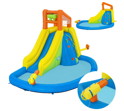 Надувний ігровий майданчик Mega Park Bestway 53478 435x286x267 см Надувний ігровий майданчик Mega Park Bestway 53478 435x286x267 см