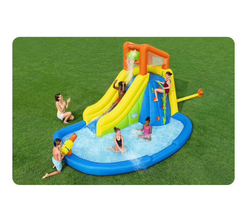 Надувний ігровий майданчик Mega Park Bestway 53478 435x286x267 см Надувний ігровий майданчик Mega Park Bestway 53478 435x286x267 см