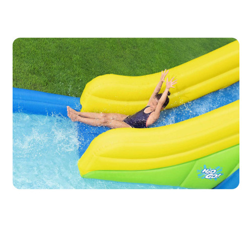 Надувний ігровий майданчик Mega Park Bestway 53478 435x286x267 см Надувний ігровий майданчик Mega Park Bestway 53478 435x286x267 см
