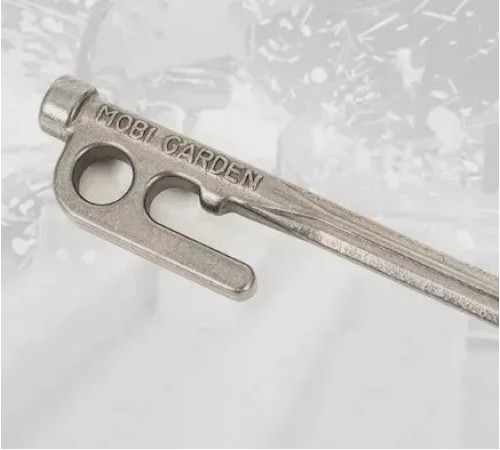 Кілочок з гачком T-подібний Mobi Garden NX20672043 200 мм, сірий