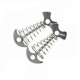 Гачок пружинний якірний Mobi Garden NX21672003, сірий