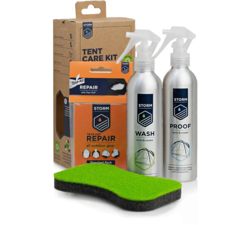 Набір для догляду за наметами Storm Tent Care Kit (Wash, Proof, Repair)