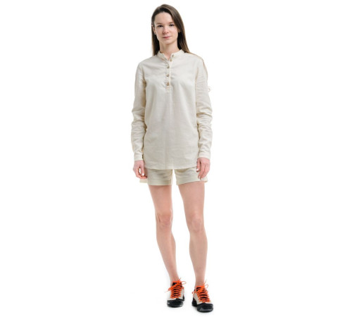 Сорочка ж Turbat Madeira Hemp Wmn light beige - S - бежевий