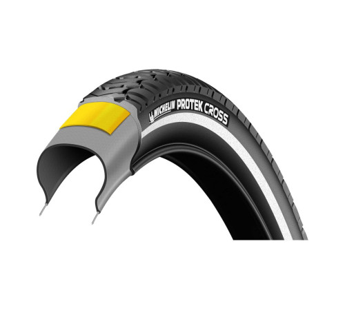 Покришка 28 /700x47c/ MICHELIN PROTECCROSS BR з рефлексом 1040g Покришка 28 /700x47c/ MICHELIN PROTECCROSS BR з рефлексом 1040g