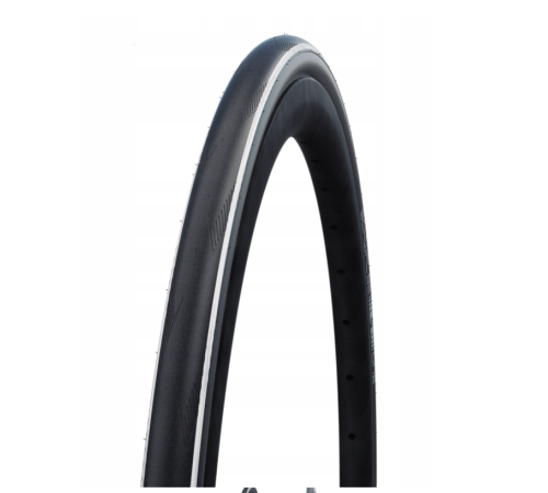Шина 700 x 25C SCHWALBE ONE RaceGuard чорно-біла Шина 700 x 25C SCHWALBE ONE RaceGuard чорно-біла