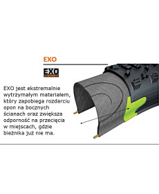 Складна шина 29 x 2.25 MAXXIS REKON RACE 120TPI EXO TR