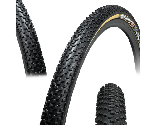 Шина 28 /700 x 40C/ TUFO GRAVEL SWAMPERO TR (40-622) чорний/бежевий