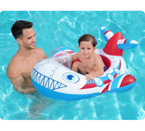 Надувний пліт Bestway 34169 Літак 109 х 97 см