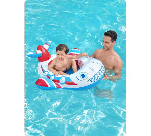 Надувний пліт Bestway 34169 Літак 109 х 97 см