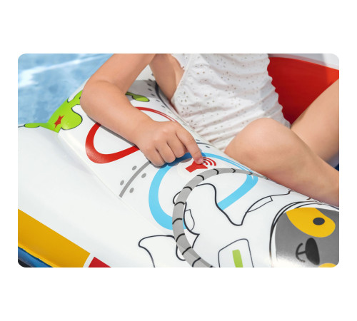 Надувний пліт Bestway 34178 Космічний корабель 104 х 99 см