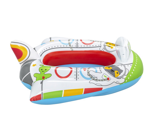 Надувний пліт Bestway 34178 Космічний корабель 104 х 99 см
