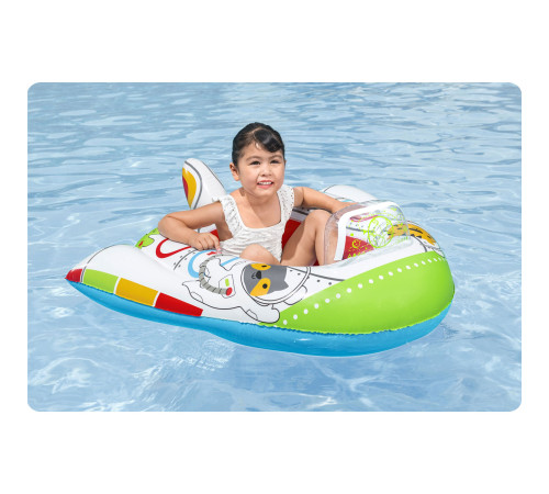 Надувний пліт Bestway 34178 Космічний корабель 104 х 99 см