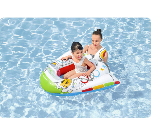 Надувний пліт Bestway 34178 Космічний корабель 104 х 99 см