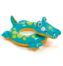 Коло надувне для плавання Intex 58221-crocodile Крокодил, 71 х 56 см