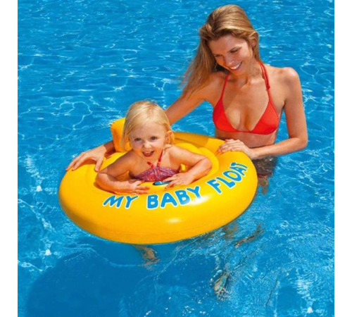 Плотик надувний Intex 56585 My baby float, 70 см Плотик надувний Intex 56585 My baby float, 70 см
