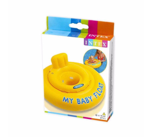 Плотик надувний Intex 56585 My baby float, 70 см Плотик надувний Intex 56585 My baby float, 70 см