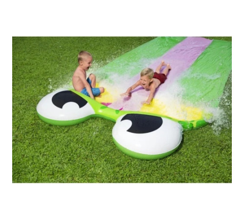 Потрійна водна гірка Friendly Frog Slide BESTWAY 488 см 3+ 52389