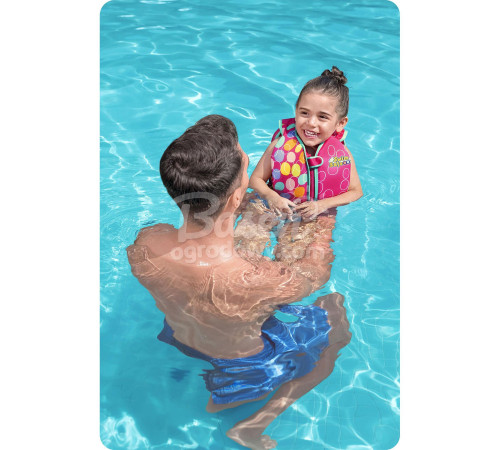 Kamizelka do nauki pływania dla dzieci różowa S/M Bestway 32176