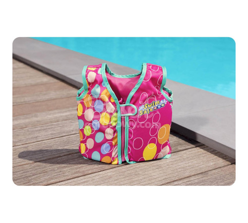 Kamizelka do nauki pływania dla dzieci różowa S/M Bestway 32176