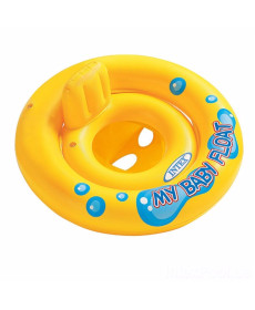 Плотик надувний Intex 59574 My baby float, 67см 