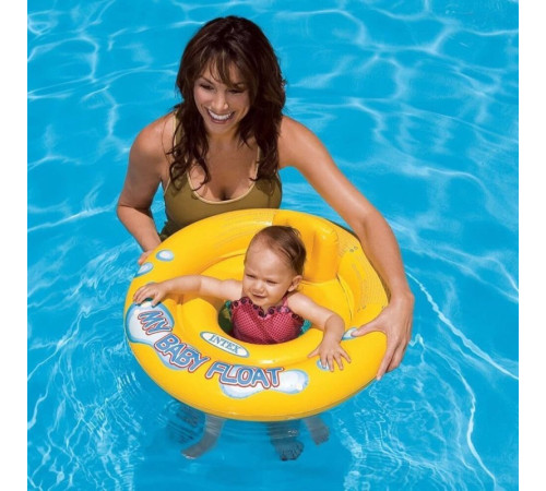 Плотик надувний Intex 59574 My baby float, 67см Плотик надувний Intex 59574 My baby float, 67см