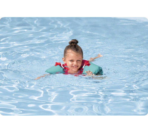 Жилет для плавання з нарукавниками Bestway 9101I Аріель