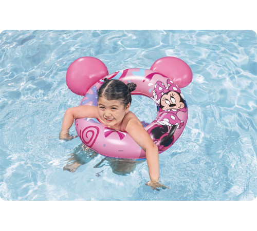 Коло надувне для плавання Bestway 9102N Minnie, 76 см