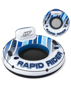 Koło do pływania Rapid Rider śr. 135 cm 2 uchwyty Bestway 43116