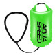 Буй для плавання Aqua Speed Open Water Swim Buoy 17 літрів, зелено-чорний