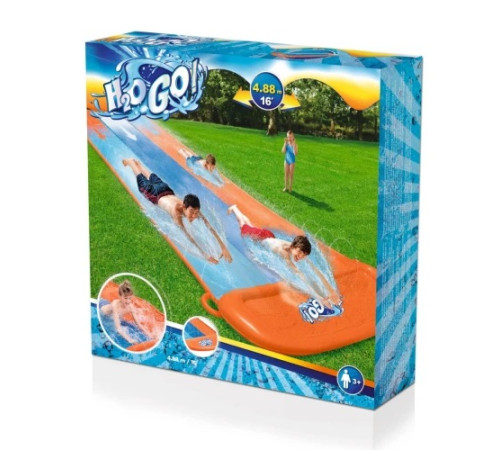 Гірка водна потрійна BESTWAY H2Ogo, 488 см