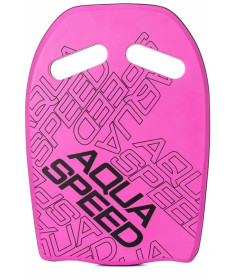 Дошка для плавання Aqua Speed WAVE KICKBOARD 43 x 28 x 3,6 cм, рожевий
