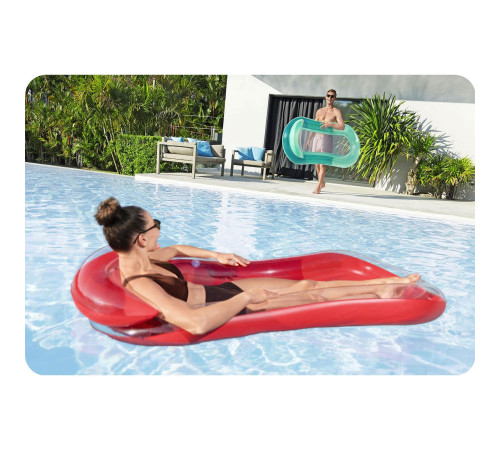 Матрац надувний для плавання Bestway 43103 червоний, 160 х 84 см