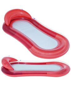 Матрац надувний для плавання Bestway 43103 червоний, 160 х 84 см