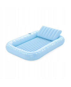Матрац надувний для плавання Bestway 43838 блакитний, 214 х 155 см