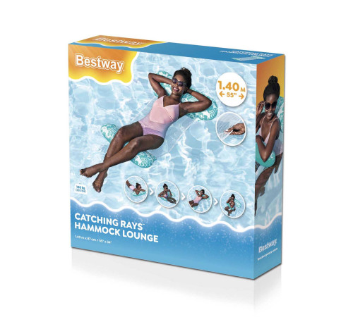 Materac dmuchany do pływania Comfort Plush Bestway 43839