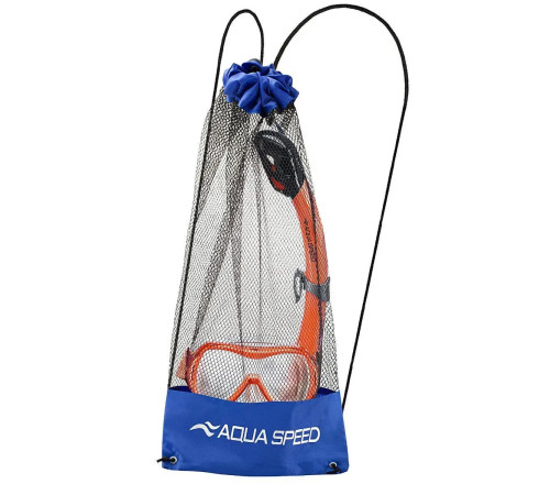 Набір маска і трубка Aqua Speed ALIZE FS + SAMOS, оранжевий