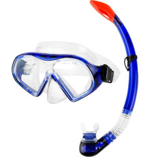 Маска Spokey Diving Set + трубка Celebes blue