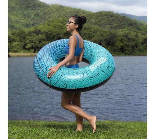 Коло надувне для плавання Bestway 36401 зелене 106 см