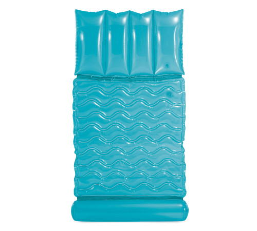 Матрац надувний для плавання Intex 58725 блакитний, 173 х 89 см