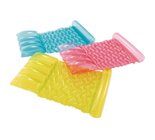 Матрац надувний для плавання Intex 58725 блакитний, 173 х 89 см