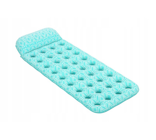 Матрац надувний для плвання Bestway 43550 бірюзовий, 198 х 74 см