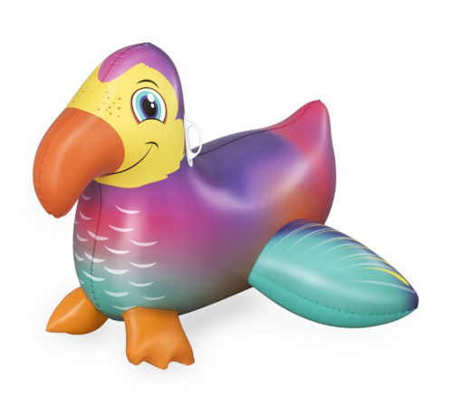 Пліт надувний для плавання Bestway 41504 Тукан 141 х 113 см