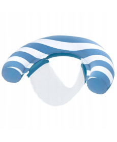 Крісло надувне для плавання Bestway Comfort Plush 43852 119 х 67,5 см, синє