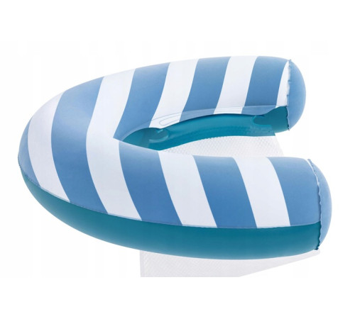 Крісло надувне для плавання Bestway Comfort Plush 43852 119 х 67,5 см, синє